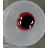 8mm ogen rood